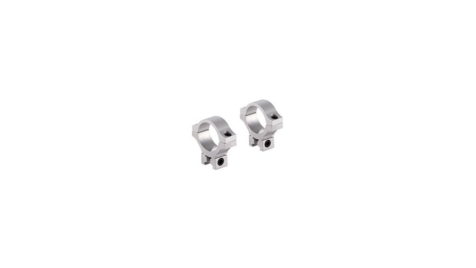Model 303 0.6in Long Dovetail Rings,Low,Silver