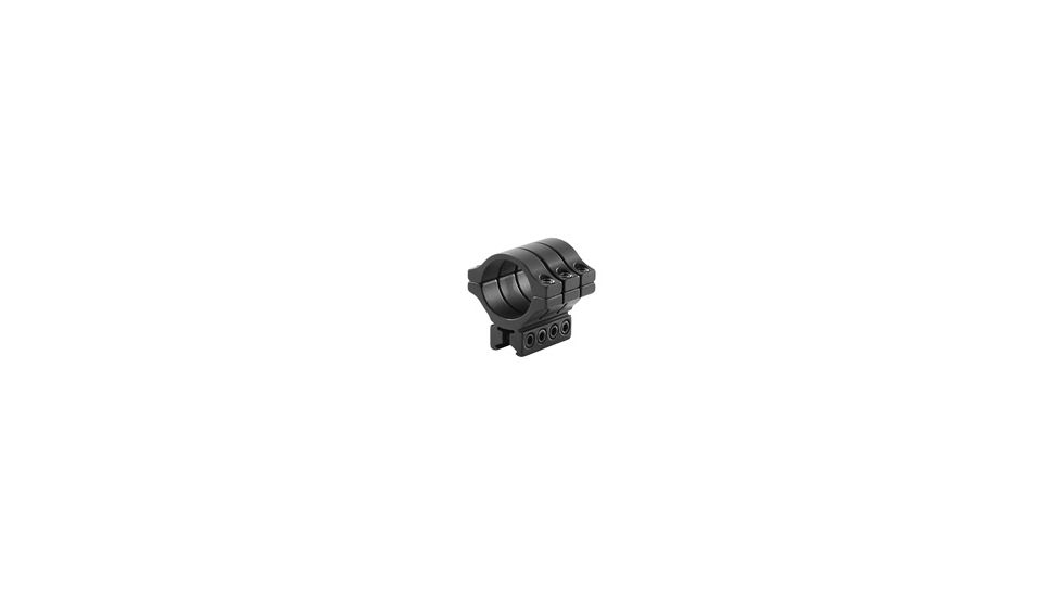 Model 306 1.53in Long Triple Strap Dovetail Ring,Low,Single,Matte Black, EDEMO1