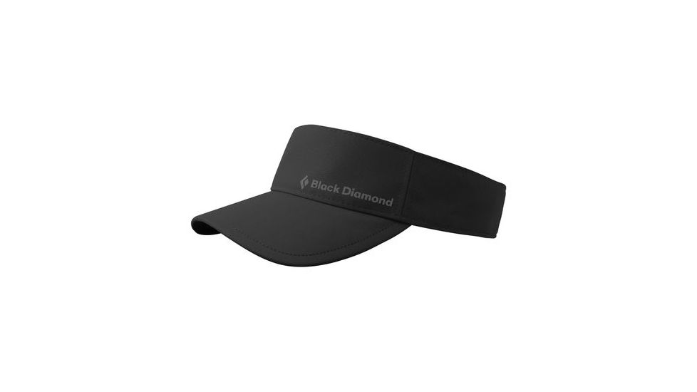 Black Diamond BD Logo Visor, Black, Small/Medium, APHTQ1015S-M1