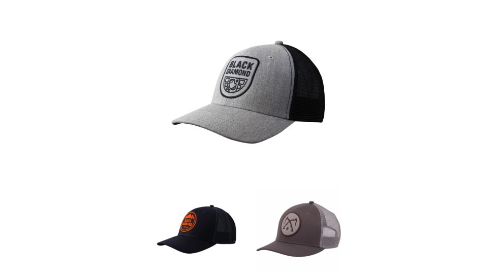 Black Diamond BD Trucker Hat - Mens, Aluminum, Captain, Slate/Nickel