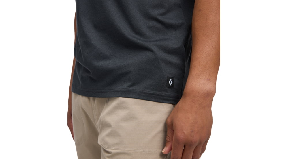 Black Diamond Circuit Short Sleeve Tee - Mens, Black, Small, AP7520160002SML1