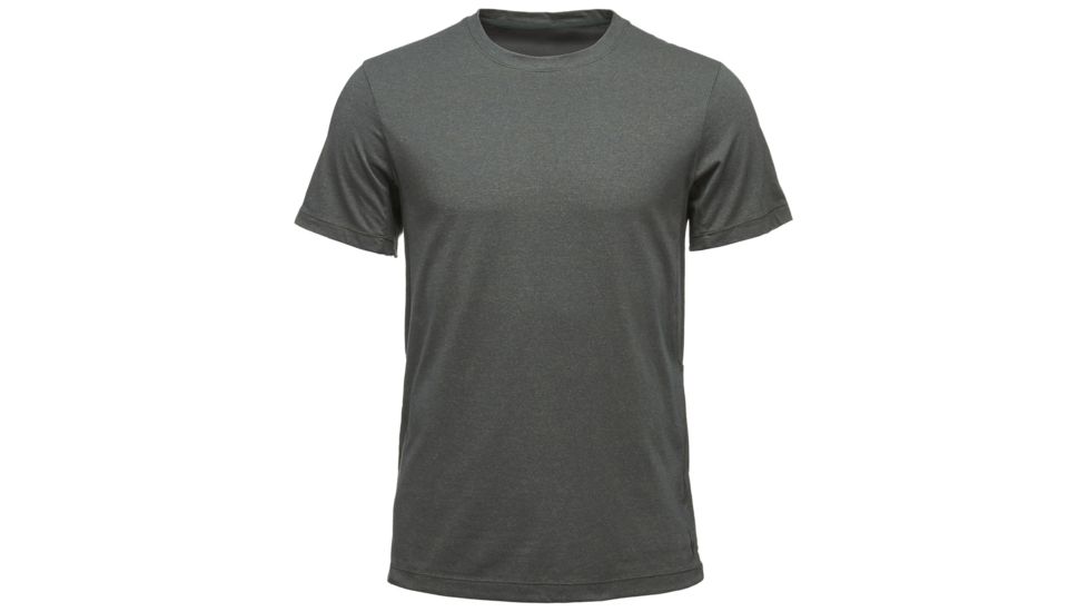 Black Diamond Crag Mens Short Sleeve Tee Shirt, Sergeant, Extra Large, APZ0Q6301XLG1
