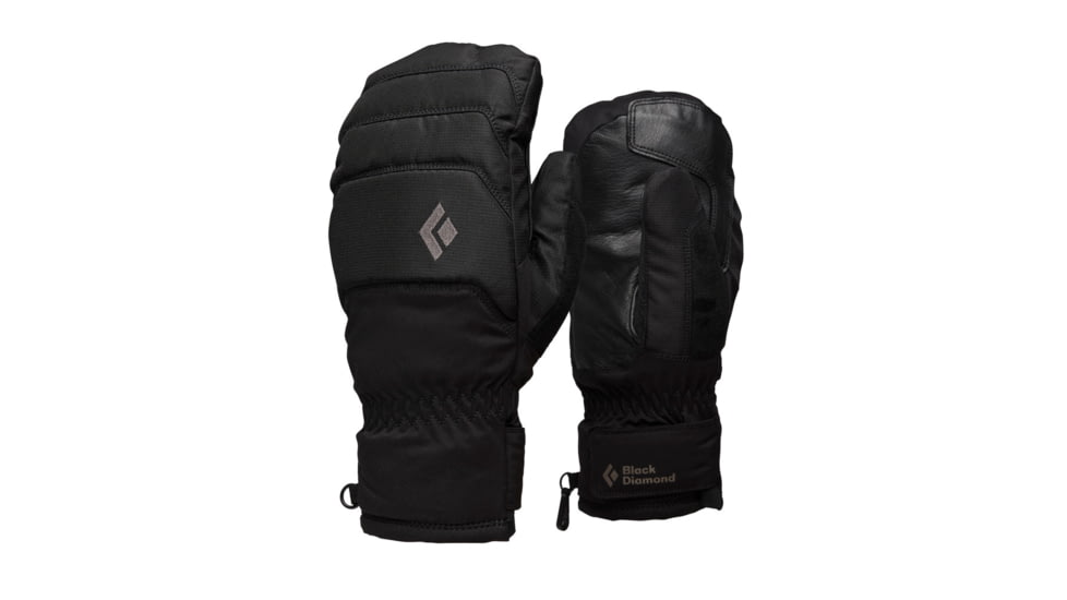 Black Diamond Mission MX Mitts, Black, Extra Large, BD8010830002XLG1