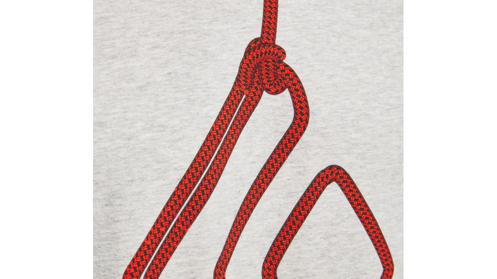 Black Diamond Rope Diamond Tee - Mens, Birch Heather, Extra Large, AP7300585005XLG1