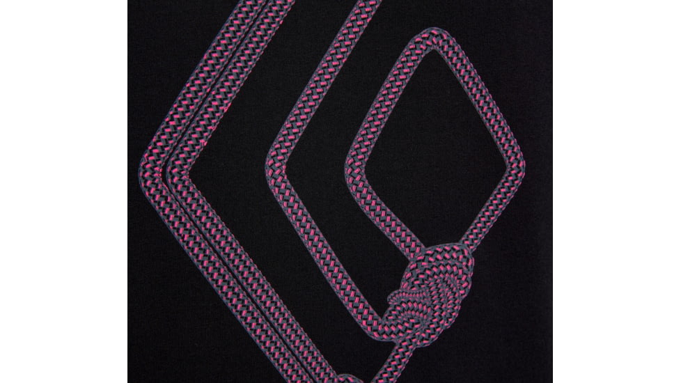 Black Diamond Rope Diamond Tee - Mens, Black, Medium, AP7300580002MED1