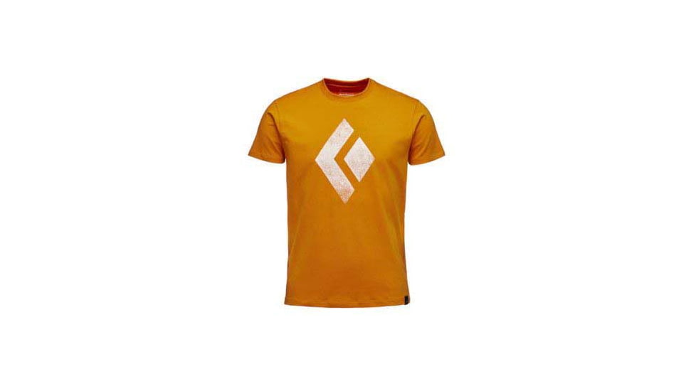 Black Diamond Short Sleeve Chalked Up Tee - Mens, Ginger, Medium, APUO958000MED1