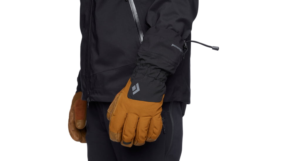 Black Diamond Soloist Gloves, Dark Curry, Extra Small, BD8010207001XSM1