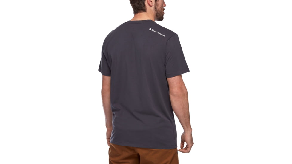 Black Diamond SS Idea Tee - Mens, Carbon, Extra Small, APH8060003XSM1