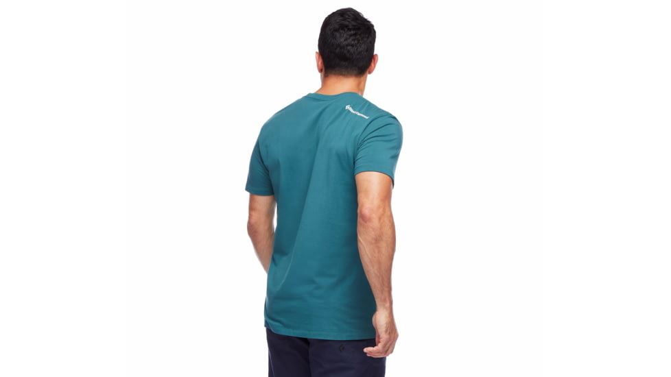 Black Diamond SS Idea Tee - Mens, Raging Sea, Extra Large, APH8063028XLG1
