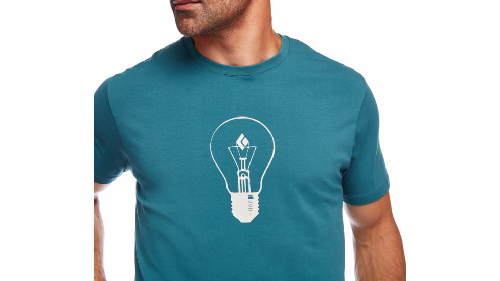 Black Diamond SS Idea Tee - Mens, Raging Sea, Extra Large, APH8063028XLG1