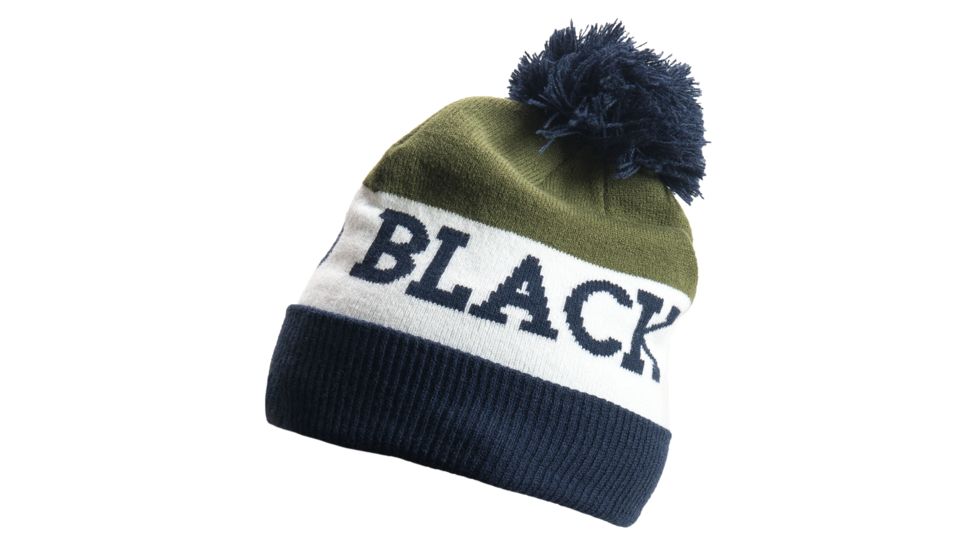 Black Diamond Tom Pom Beanie, Captain/White/Burnt Olive, One SIze, APF89D992ALL1