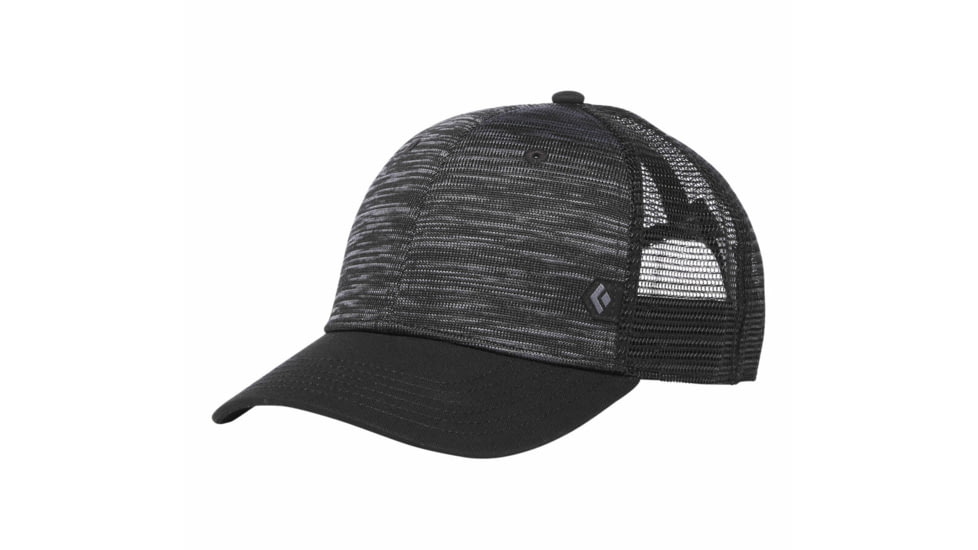 Black Diamond Trucker Hat, Ash-Black, APFX7L9003ALL1