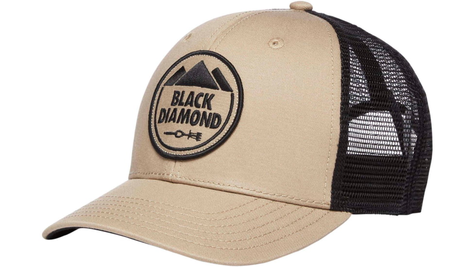 Black Diamond Trucker Hat, Dark Cley-Anthracite, APFX7L9018ALL1