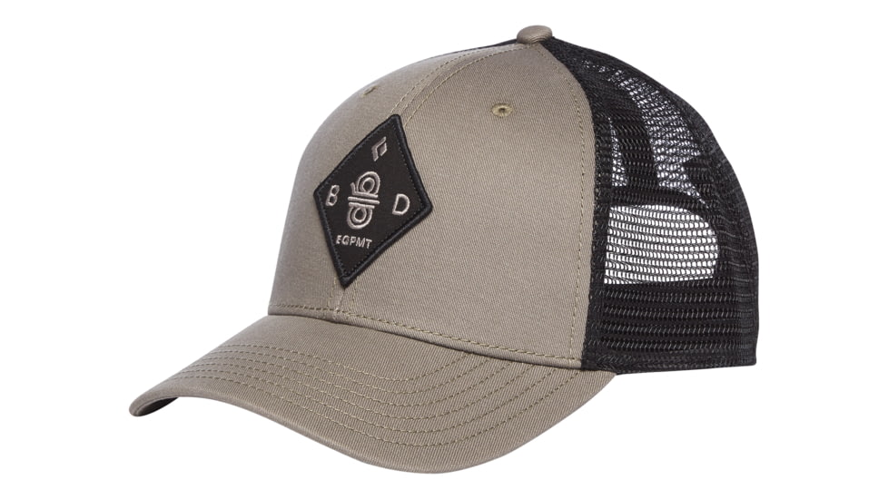 Black Diamond Trucker Hat, Dark Flatiron/Black, APFX7L9117ALL1