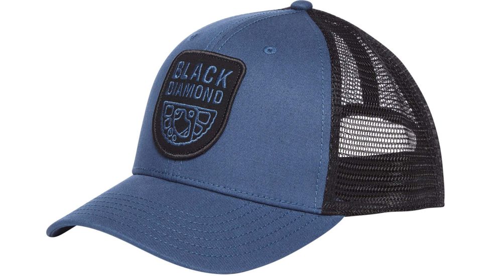 Black Diamond Trucker Hat, Ink Blue/Black, APFX7L9108ALL1