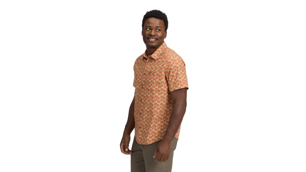 Black Diamond Wingate Short Sleeve Shirt - Mens, Burnt Sienna Desert Tower, Large, AP7530119664LRG1