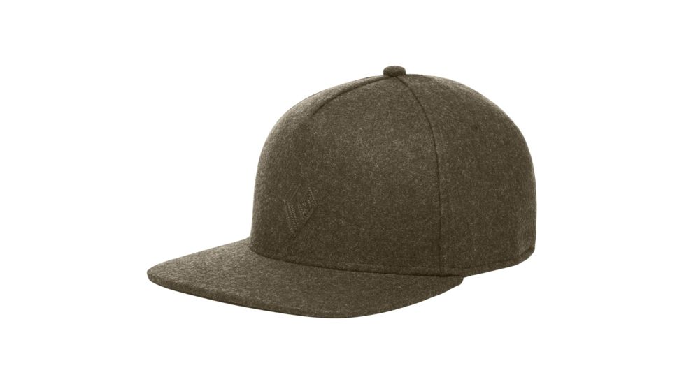 Black Diamond Wool Trucker Hat, Sergeant, One Size, APTN0E301ALL1