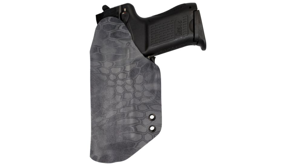 Black Rhino Concealment Concealed Carry IWB Holster System / Springfield Armory, Model Springfield Armory TRP 1911 5in w/ Rail, Left Handed Shooter, Cant 0 Degrees, Kryptek Raid, 191204639063