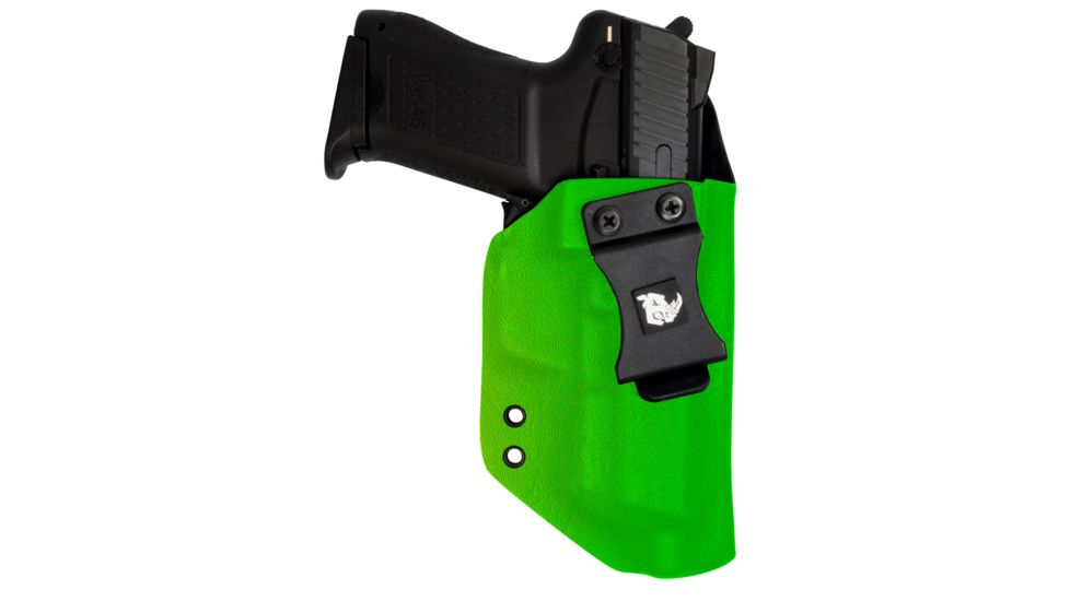 Black Rhino Concealment Concealed Carry IWB Holster System / CZ, Model CZ 75 P01, Right Handed Shooter, Cant 15 Degrees, Zombie Green, 191204141313