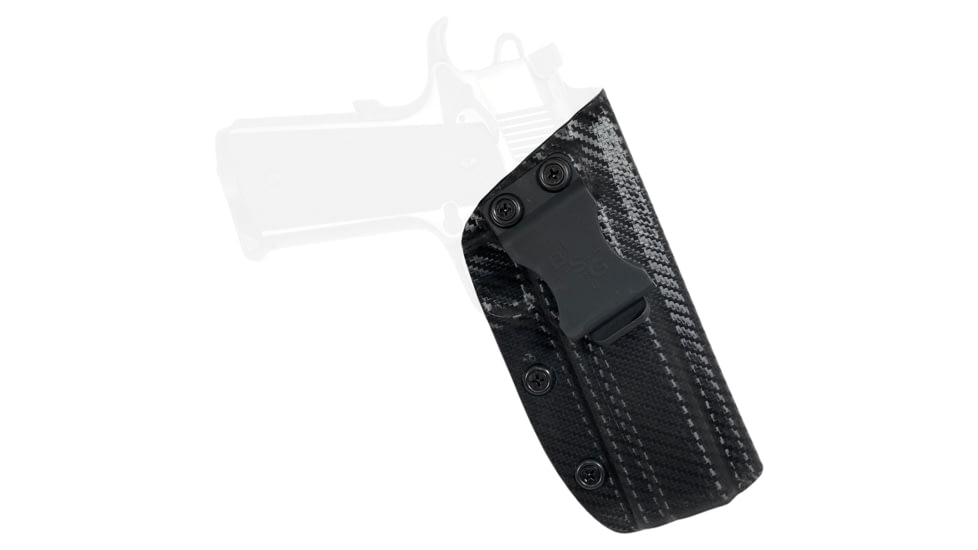 Black Scorpion Outdoor Gear 1911 4.25in w/o Rail IWB Full Profile Holster, Right Hand, Carbon Fiber, HC21-IWB01-19114-CFRH