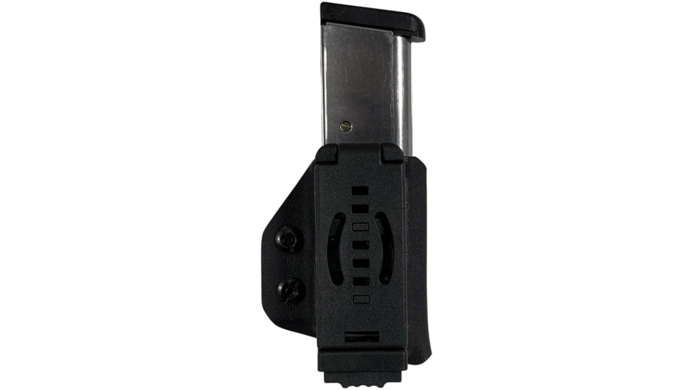 Black Scorpion Outdoor Gear 1911 OWB Single Stack Magazine Carrier .45 ACP, Right, Black, MP06-IDPA-1911-BK
