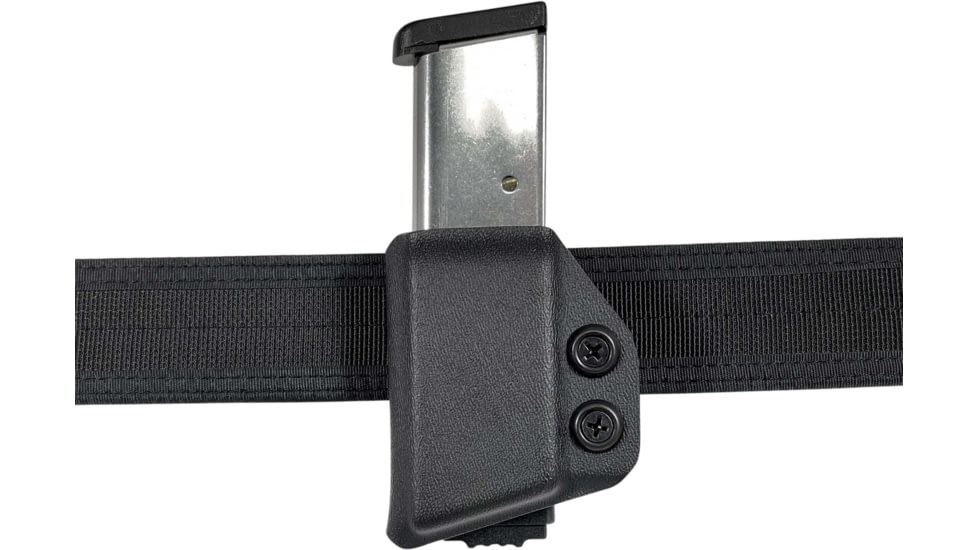 Black Scorpion Outdoor Gear 1911 OWB Single Stack Magazine Carrier .45 ACP, Right, Black, MP06-IDPA-1911-BK