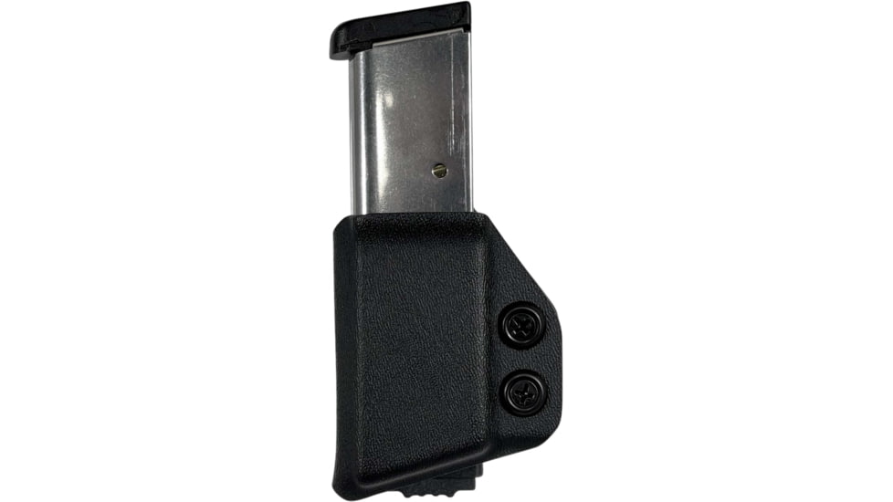 Black Scorpion Outdoor Gear 1911 OWB Single Stack Magazine Carrier .45 ACP, Right, Black, MP06-IDPA-1911-BK