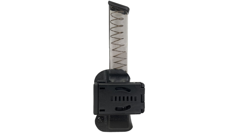 Black Scorpion Outdoor Gear Competition Magazine Pouch, Glock PCC, OWB, 1.5 - 1.75in Belts, Kydex, Black, MP07-PCCOW-BK