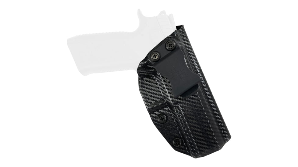Black Scorpion Outdoor Gear CZ P-07 IWB Full Profile Holster, Right Hand, Carbon Fiber, HC21-IWB01-P07-CFRH