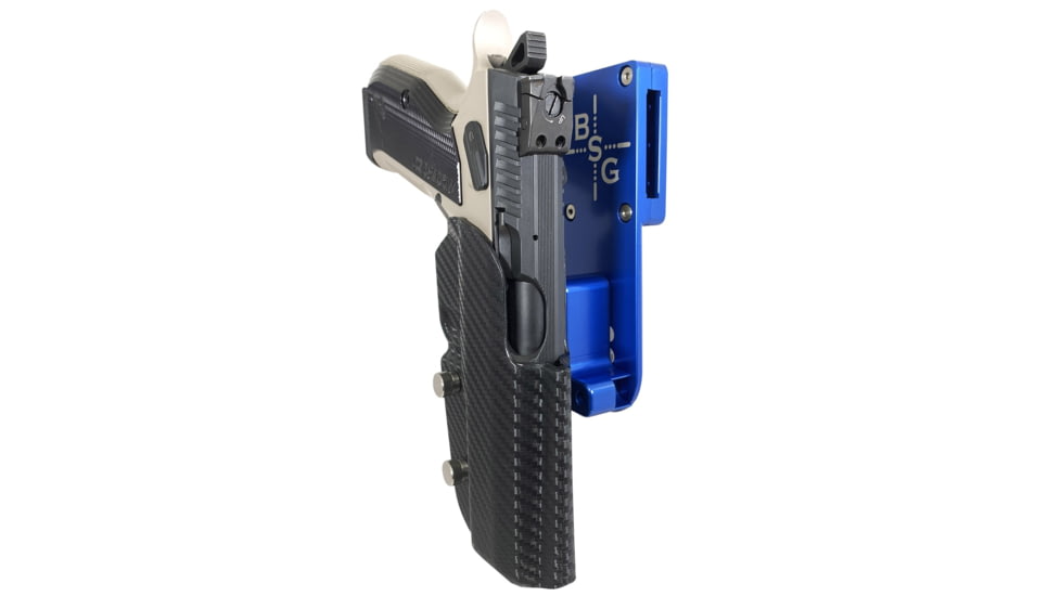 Black Scorpion Outdoor Gear CZ Shadow 2 Pro Heavy Duty Holster, Right Hand, Blue Shell / Carbon Fiber, HCD3-USPSABS-SHADOWIICFRH