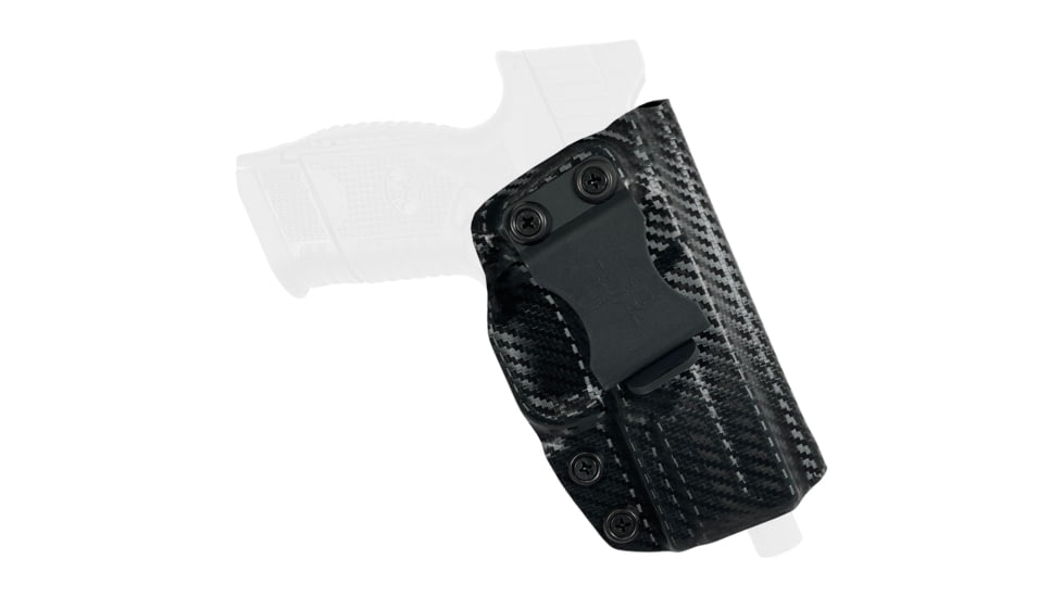 Black Scorpion Outdoor Gear FNH 509 Compact/Midsize IWB Full Profile Holster, Left Hand, Carbon Fiber, HC21-IWB01-FN509-CFLH