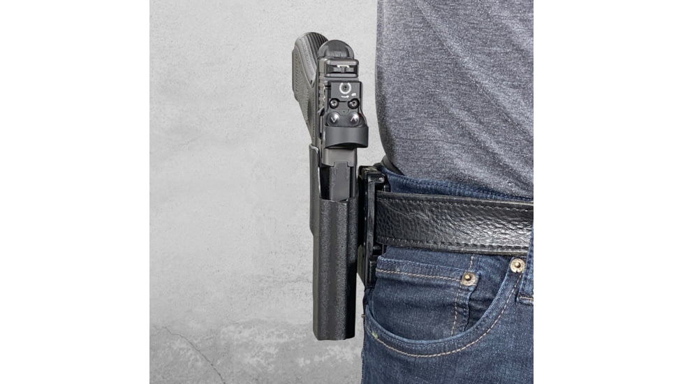 Black Scorpion Outdoor Gear FNH 509 Compact/Midsize Pro IDPA Competition Holster, Left Hand, Black, HC03-IDPA-FN509BKLH