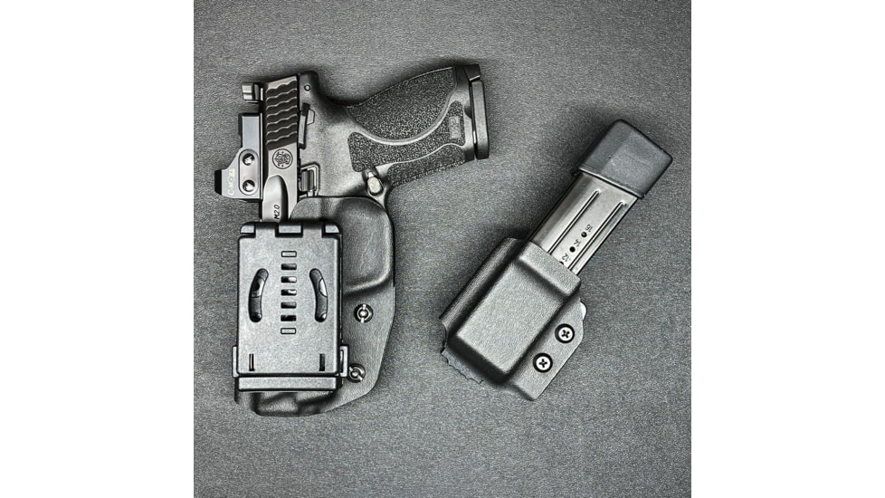 Black Scorpion Outdoor Gear FNH 509 Compact/Midsize Pro IDPA Competition Holster, Left Hand, Black, HC03-IDPA-FN509BKLH