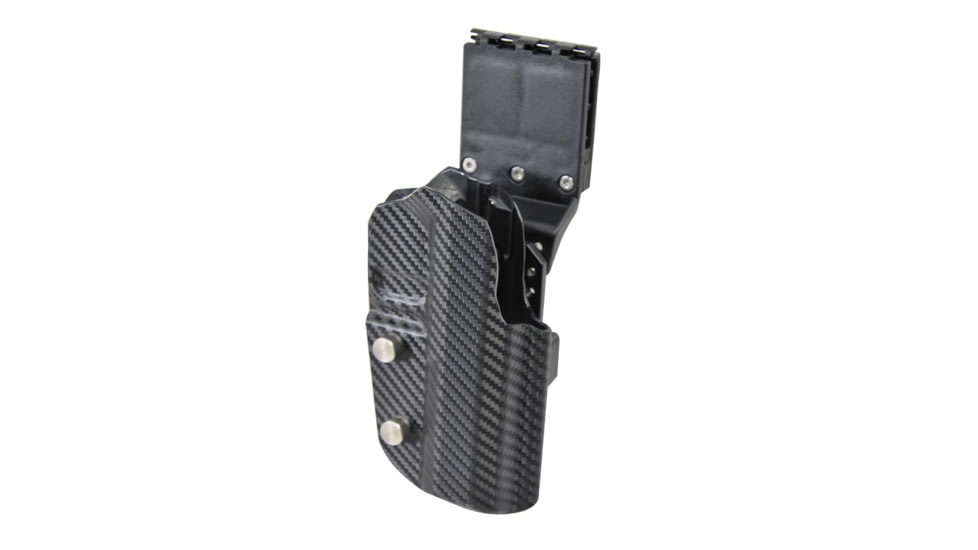 Black Scorpion Outdoor Gear Glock 17, 19, 19X, 22, 44, 45 Pro Competition Holster, Left Hand, Carbon Fiber, HC04-USPSA-GL17CFLH