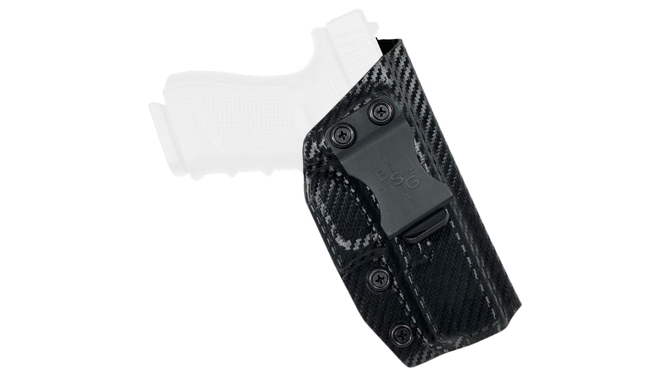 Black Scorpion Outdoor Gear Glock 17, 22, 31 IWB Full Profile Holster, Right Hand, Carbon Fiber, HC21-IWB01-GL17-CFRH