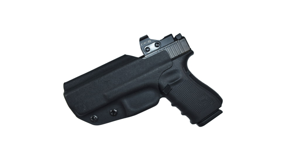 Black Scorpion Outdoor Gear Glock 43X MOS w/ Streamlight TLR-6 IWB Belt Wing Tuckable Holster, Right, Black, HC23-43MOS-BK