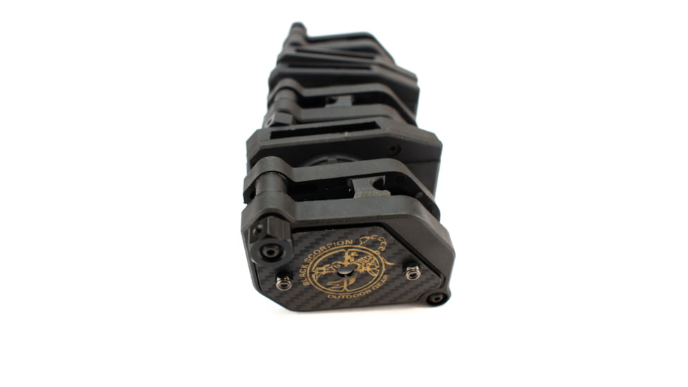 Black Scorpion Outdoor Gear IPSC / USPSA Black Scorpion Storm I Pistol Magazine Pouches , 3 Pouches, Race Purchase, Black, Standard, C005-5555-MPBK