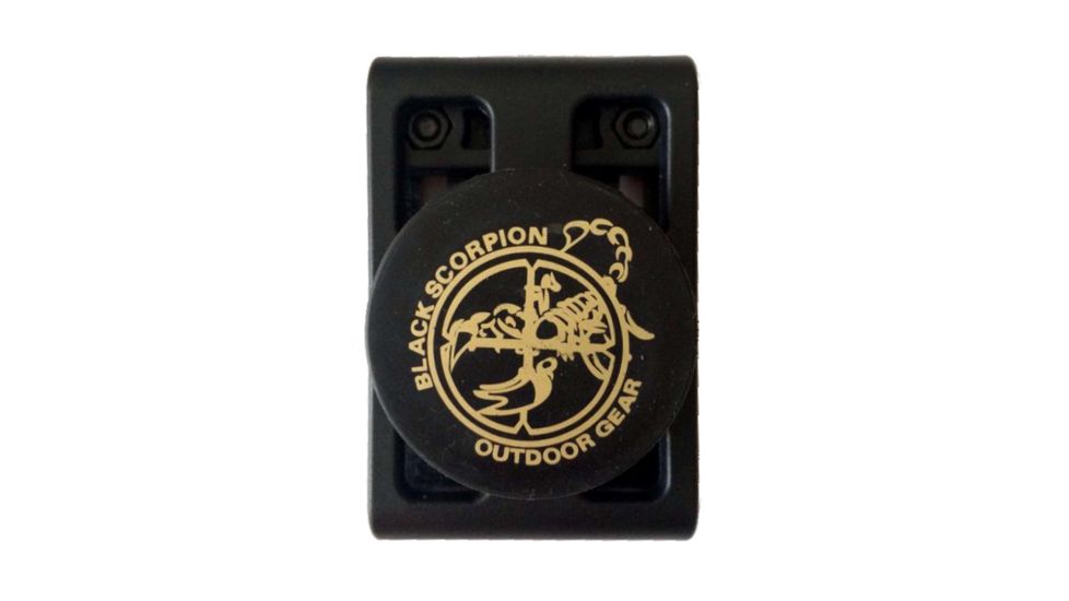 Black Scorpion Outdoor Gear IPSC/USPSA Universal Magnetic Magazine Pouch,Black MP02-1111-01MG