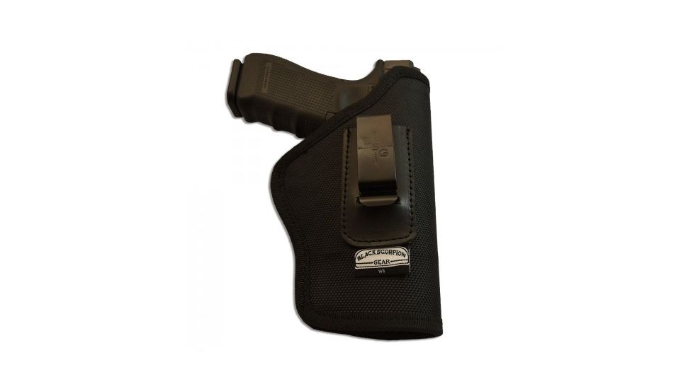 Black Scorpion Outdoor Gear Nylon Holster IWB Multigun MGR1, Black, Springfield XDS . Sig P365,P320c . Glock 26,19 . B, HC15-BSGMR1-BKRH