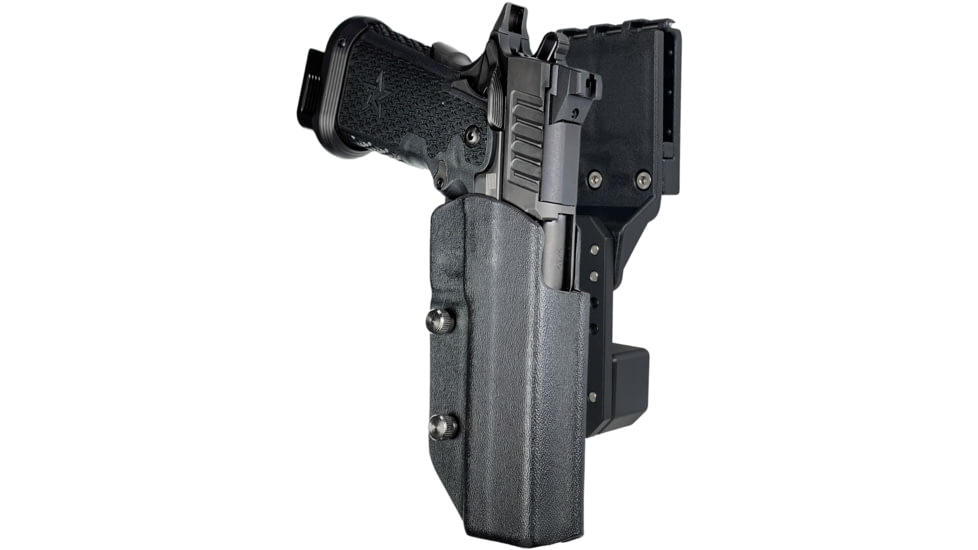 Black Scorpion Outdoor Gear Pro Competition OWB Holster, Staccato XC, Right Hand, Black, HC04-USPSA-STACCATOXC-BKRH