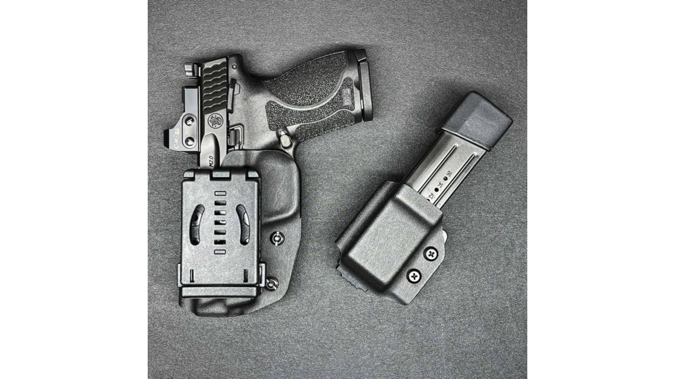 Black Scorpion Outdoor Gear Pro IDPA Competition OWB Holster, Canik SFx Rival w/ Streamlight TLR7/TLR8, Right Hand, Black, HC03-IDPA-RIVALTLR8-BK