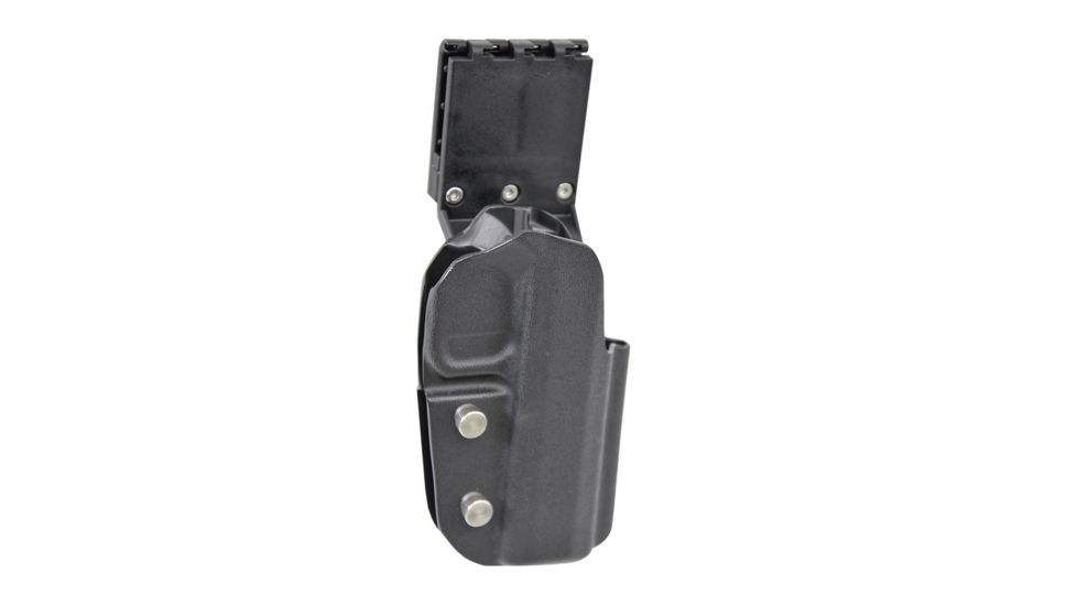 Black Scorpion Outdoor Gear Pro USPSA Competition Holster, Right Hand, Canik TP9 SFx, 5.2in Barrel, 1.5 - 1.75in Belts, Kydex, Black, HC04-USPSA-TP9SFXBKRH