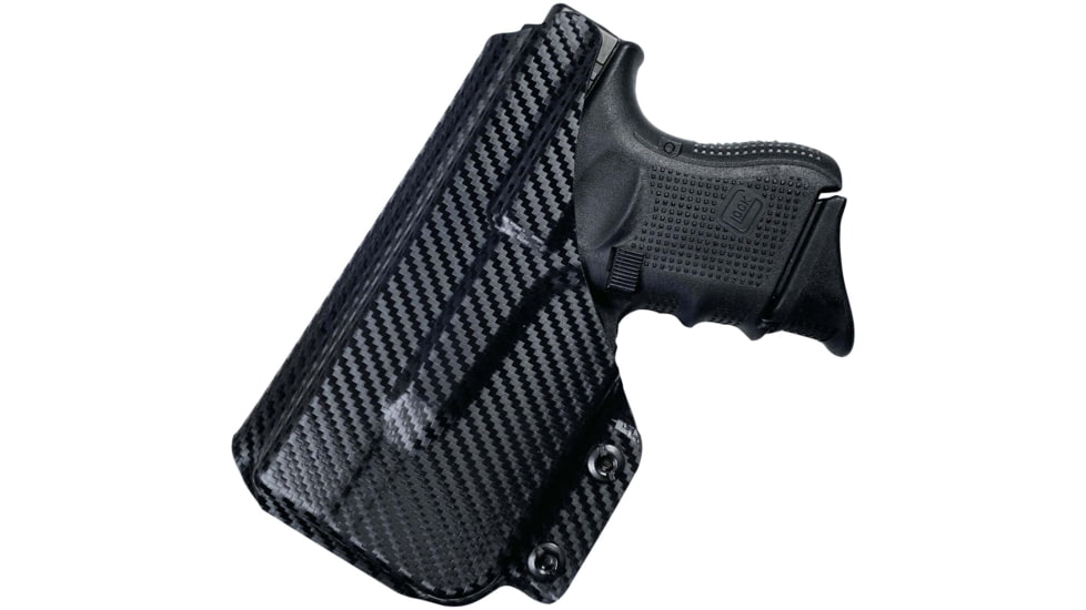 Black Scorpion Outdoor Gear Glock 26, 27, 33 w/ TLR-6 IWB Full Profile Holster, Right, Carbon Fiber, HC21-IWB01-G26TLR6-CFRH