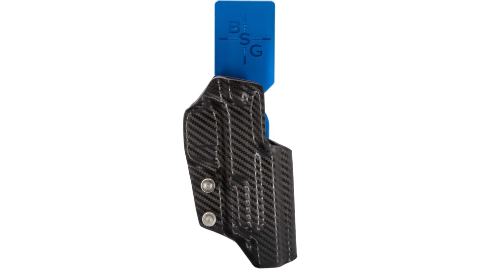 Black Scorpion Outdoor Gear Smith &amp; Wesson M&amp;P9 Competitor Pro Heavy Duty Competition Holster, Blue Belt Attachment - Carbon Fiber Holster, HCD3-USPBS-MPCOMPTTCF