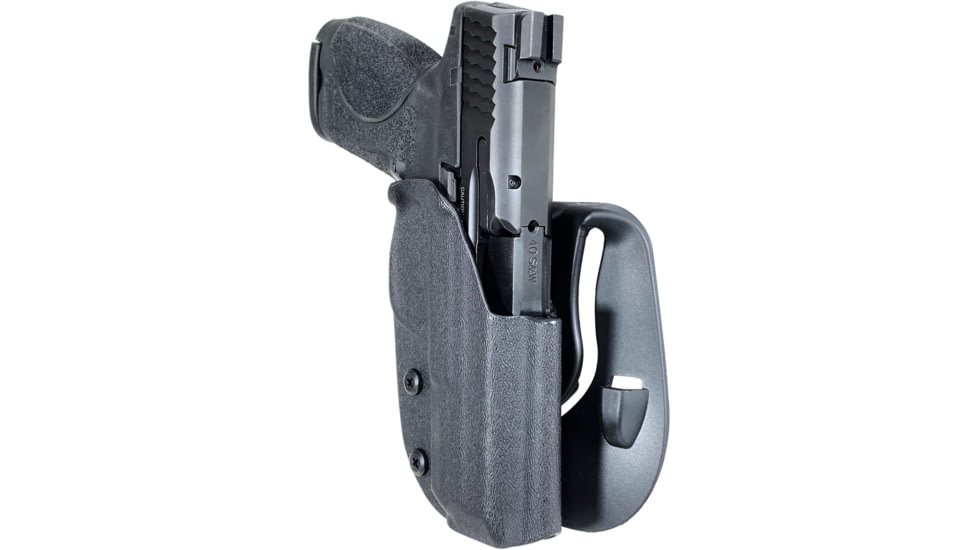 Black Scorpion Outdoor Gear Smith &amp; Wesson M&amp;P9 M&amp;P40 4.25in OWB Kydex Paddle Holster, Right Hand, Black, HC03-PADDLE-MP9BKRH