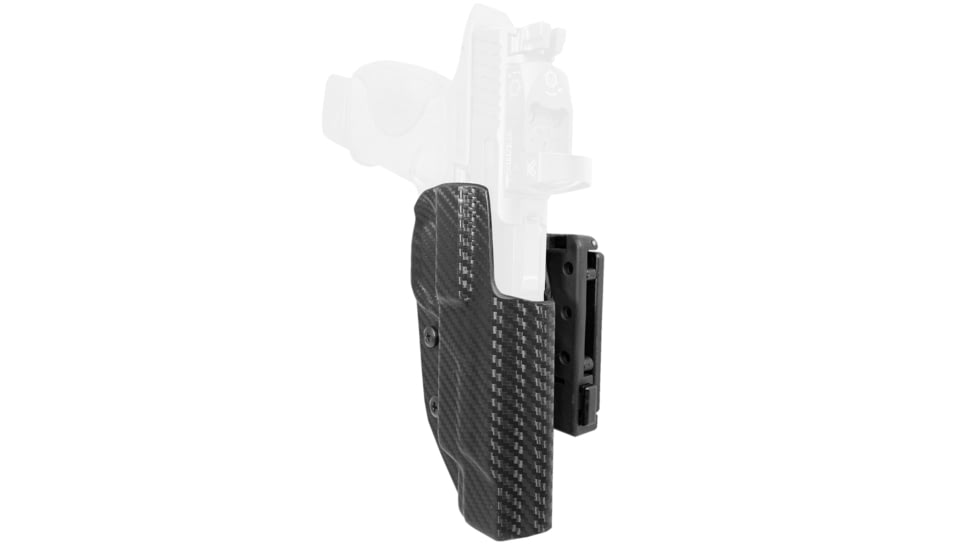 Black Scorpion Outdoor Gear Smith &amp; Wesson M&amp;P9, M&amp;P40 M2.0 5in Pro IDPA Holster, Right Hand, Carbon Fiber, HC03-IDPA-MP5CFRH