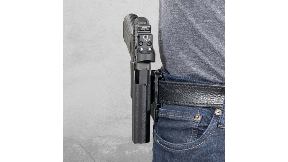 Black Scorpion Outdoor Gear Staccato C2 Pro IDPA Competition Holster, Right, Black, HC03-IDPA-STAC2-BKRH