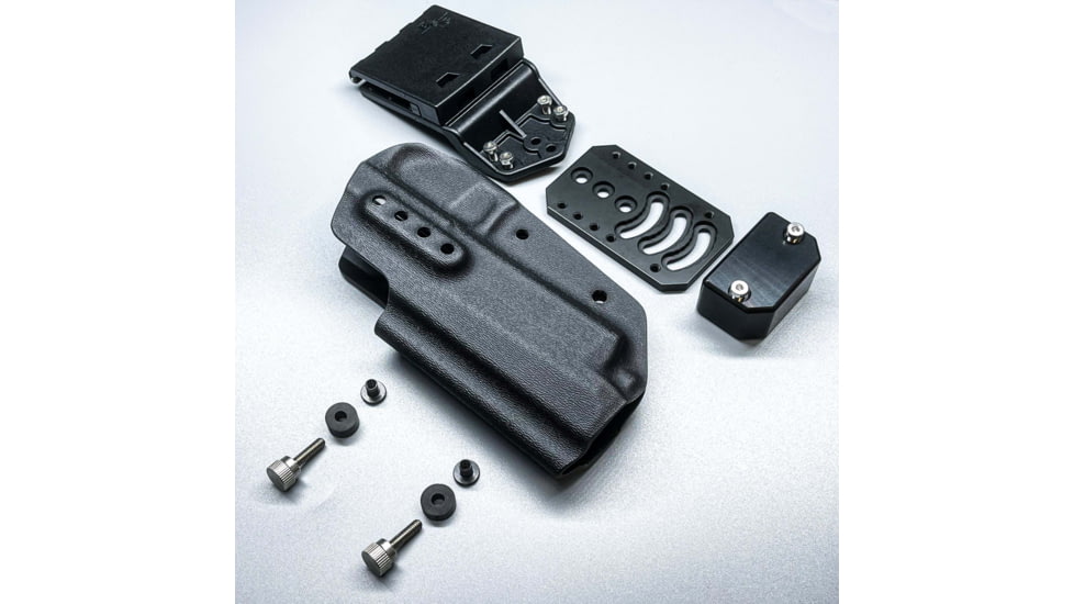 Black Scorpion Outdoor Gear Staccato C2 Pro Competition Holster, Left, Black, HC04-USPSA-STAC2-BKLH