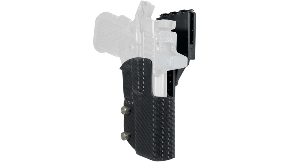 Black Scorpion Outdoor Gear Staccato P DUO Pro Competition Holster, Right, Carbon Fiber, HC04-USPSA-STACP-CFRH