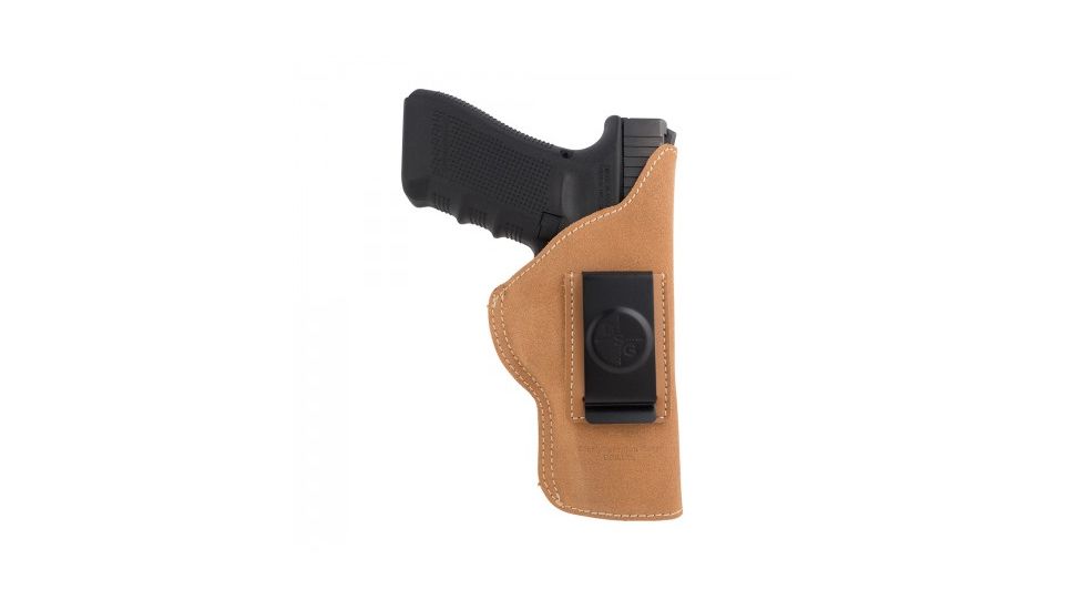 Black Scorpion Outdoor Gear Suede Leather Concealment IWB Holster, Tan, HC09-IWB03-BSG04L-TARH